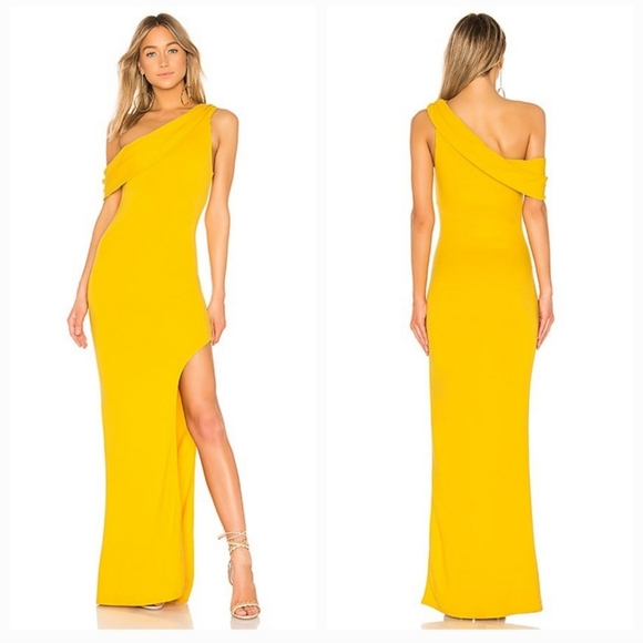 Lovers + Friends Dresses & Skirts - Lovers + Friends Marigold Maxi Off Shoulder Gown Dress Size XS NWT
